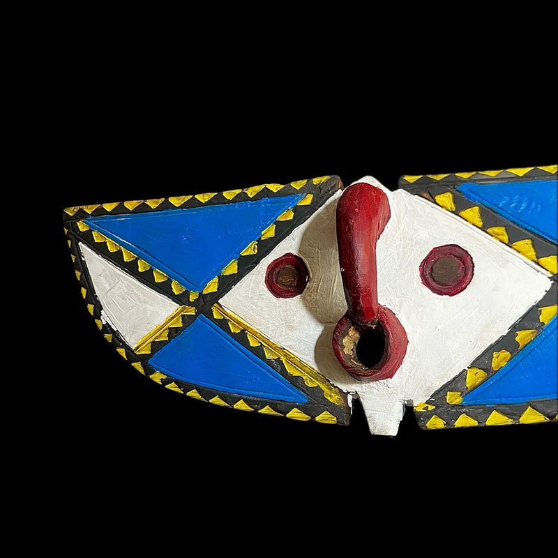 African Masks Bobo Bwa Hawk Mask Burkina Faso -G1102