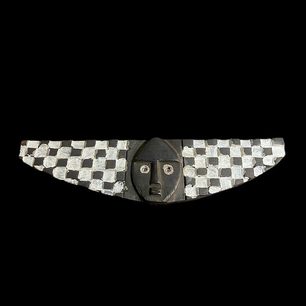 African Mask Wood Carved Buni Plank mask-9884
