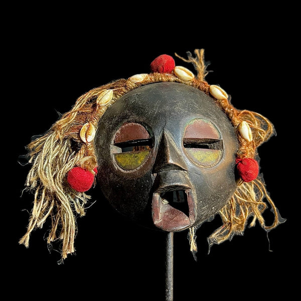 African Mask GHANA Mask Handmade folk art -9890