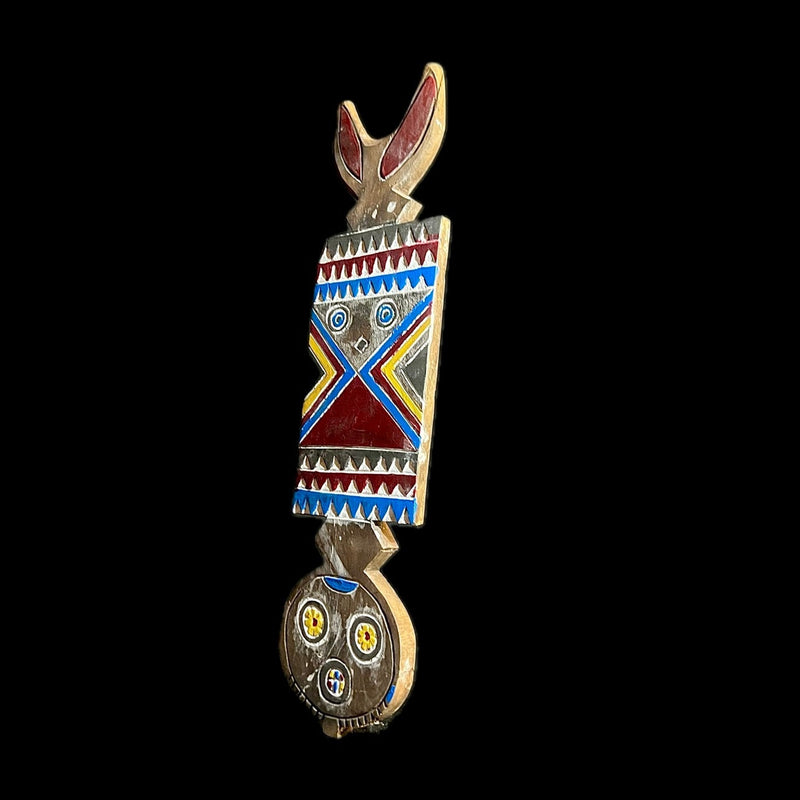 African Masks Bobo Bwa Hawk Mask Burkina Faso Wall Hanging -G1107