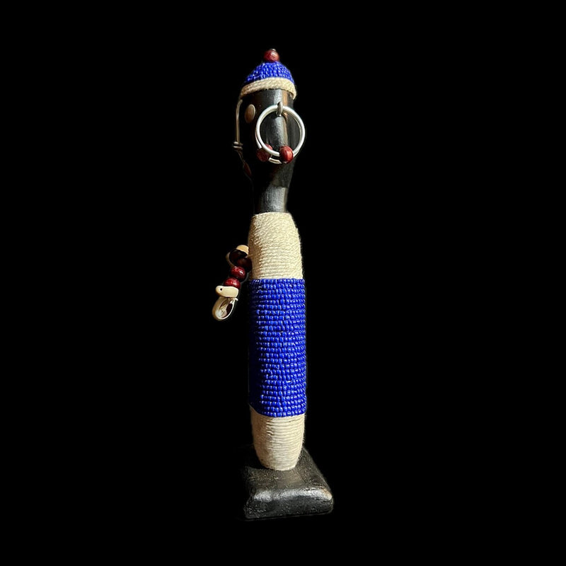 African Beaded Namji Doll Décor eye catching in Home Décor statue-G1124