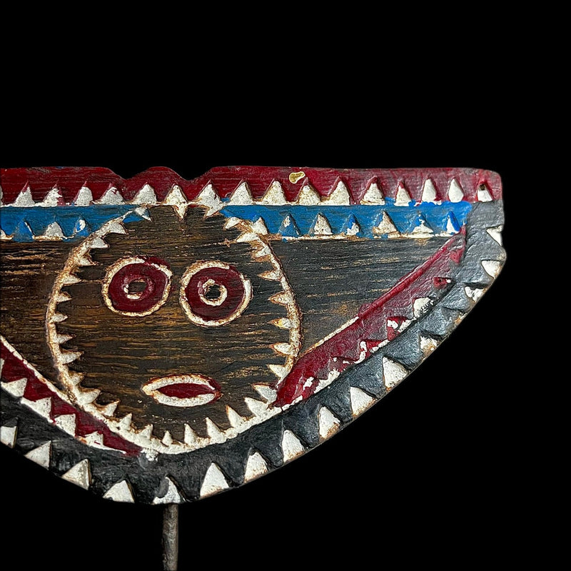 African Mask Bobo Wood Carved Buni Plank mask-9930
