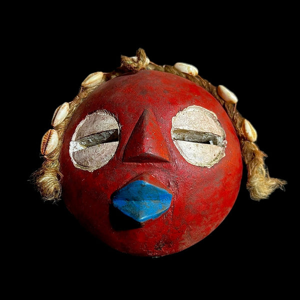 African Mask GHANA Mask Mid-century-9923