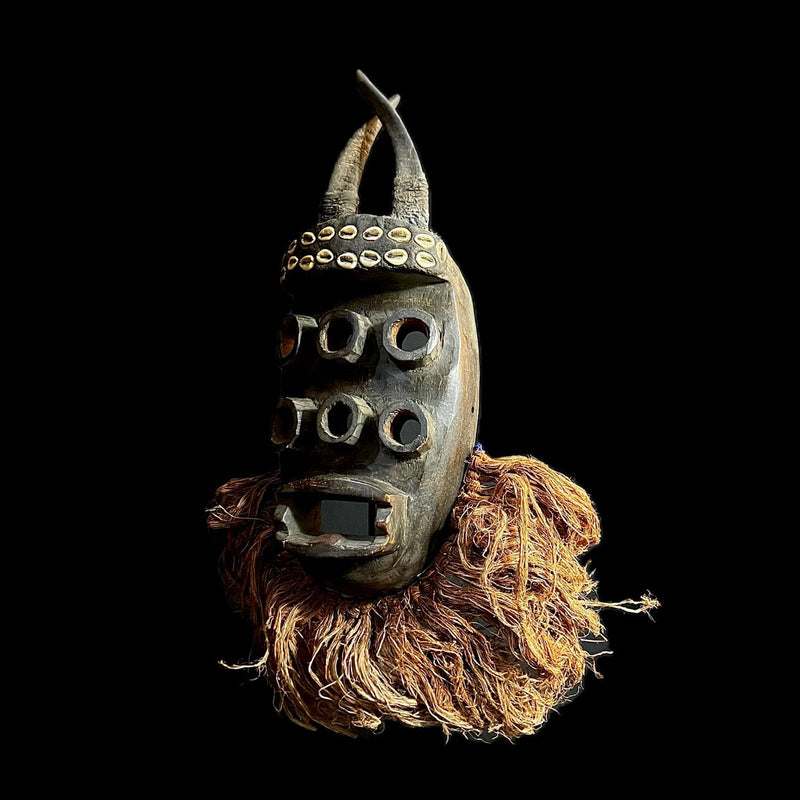 African Mask primitive art Grebo Mask Wall Décor Tribe Art Wall Hanging-G1182
