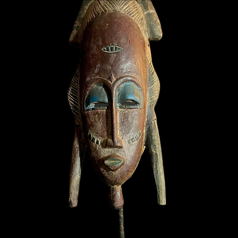 African mask Traditional handcrafted YAURE GURO MASK -9969