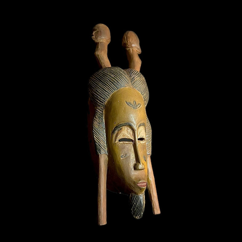 African mask Home Décor handcrafted YAURE GURO MASK -9968