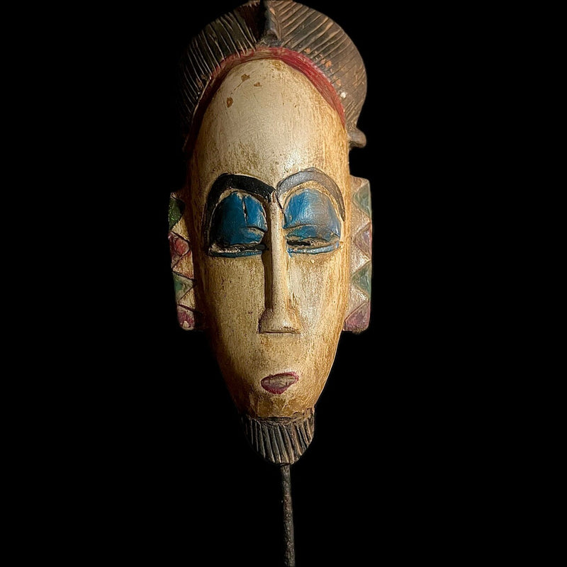 African mask Traditional tribal Seli Baule -9961