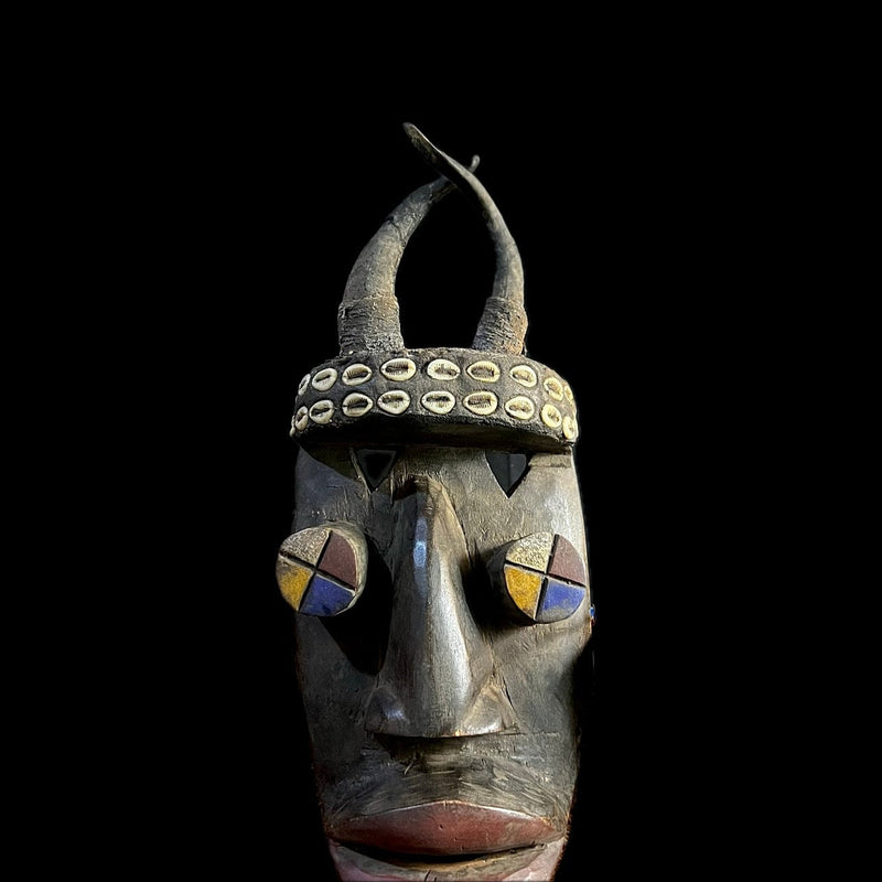 African Mask Grebo Mask Wall Décor Tribe Art Wall Hanging Primitive-G1204