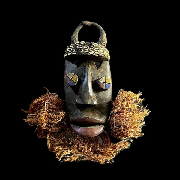 African mask antiques tribal wood mask Face Mask Tribal Dan Mask-G1208