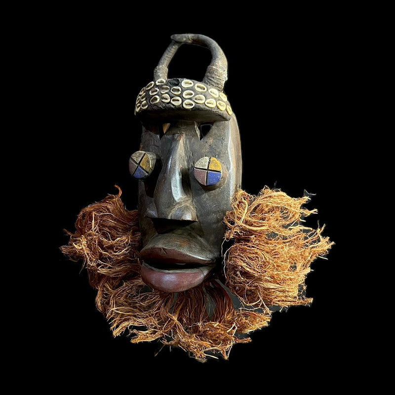 African mask antiques tribal wood mask Face Mask Tribal Dan Mask-G1208