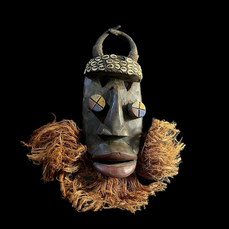 African mask antiques tribal wood mask Face Mask Tribal Dan Mask-G1208