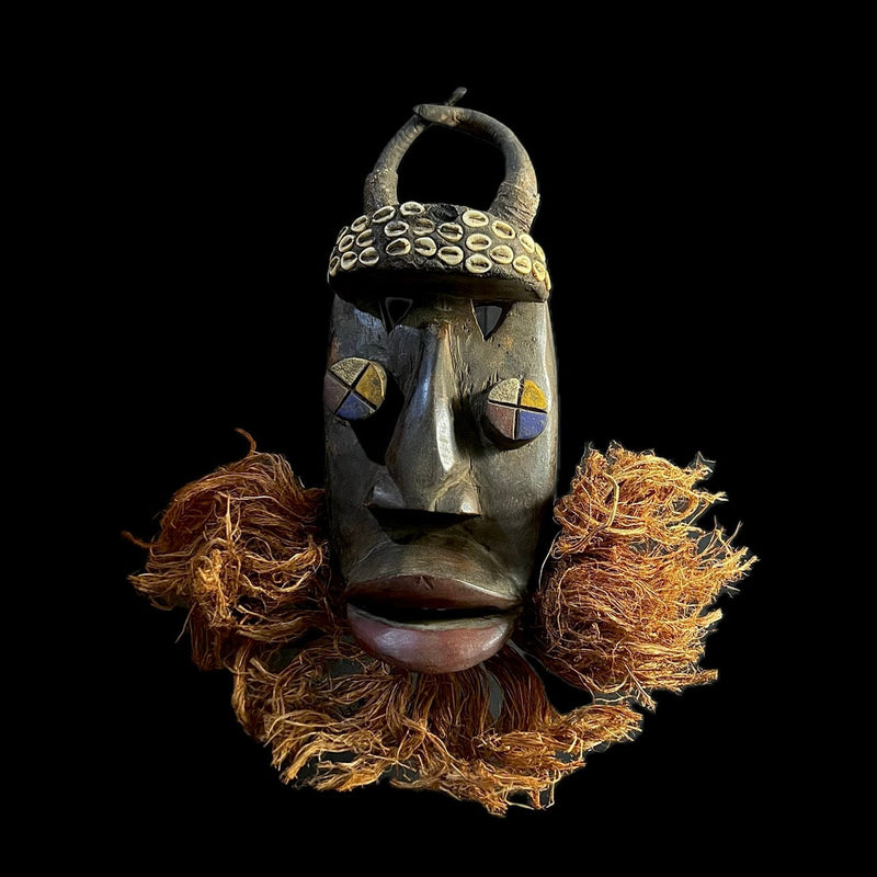 African mask antiques tribal wood mask Face Mask Tribal Dan Mask-G1208