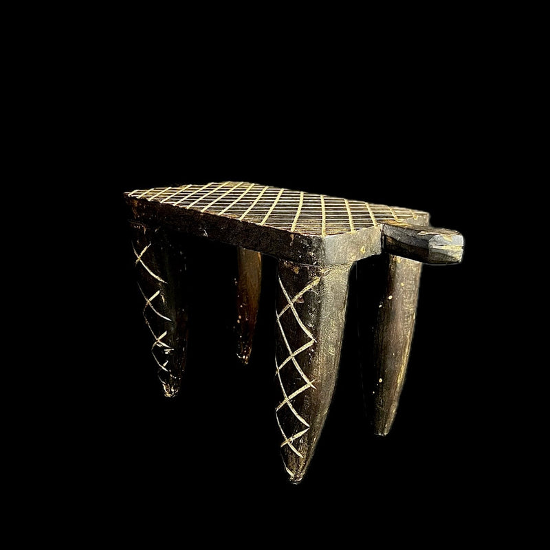 African Senufo Stool sculpture Tribal Art Wooden Carved statue tribal wood African figure West African African wood Carved-G1246