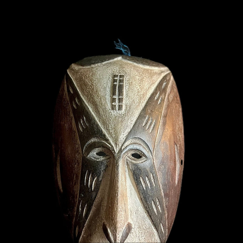 African Igbo Mask Gabon Wall Hanging Collectibles Home Decor -G1008