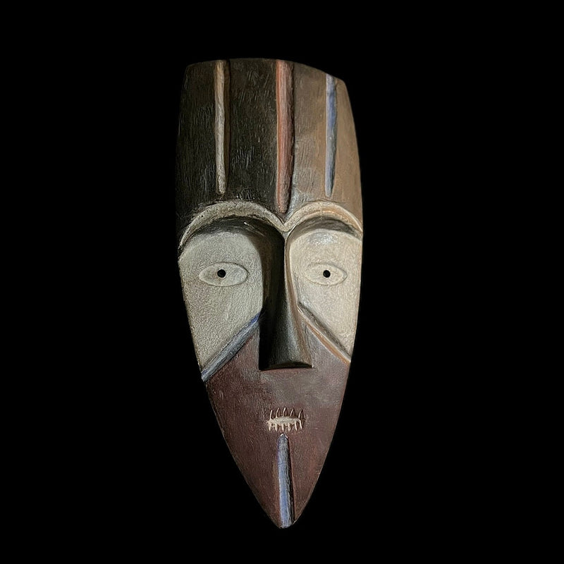 African mask Traditional Bwami Lega mask, -G1031