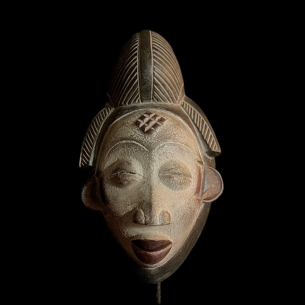 African Mask Wall Art Old Puno Mask GURO-G1023