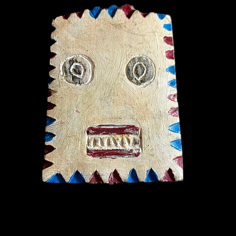 African Masks Antiques Traditional Goli Guru Tribe Wood Mask-G1290