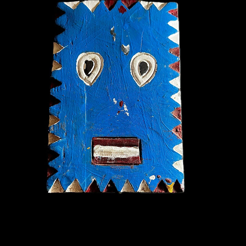 African Masks Antiques Traditional Goli Guru Tribe Wood Mask-G1295