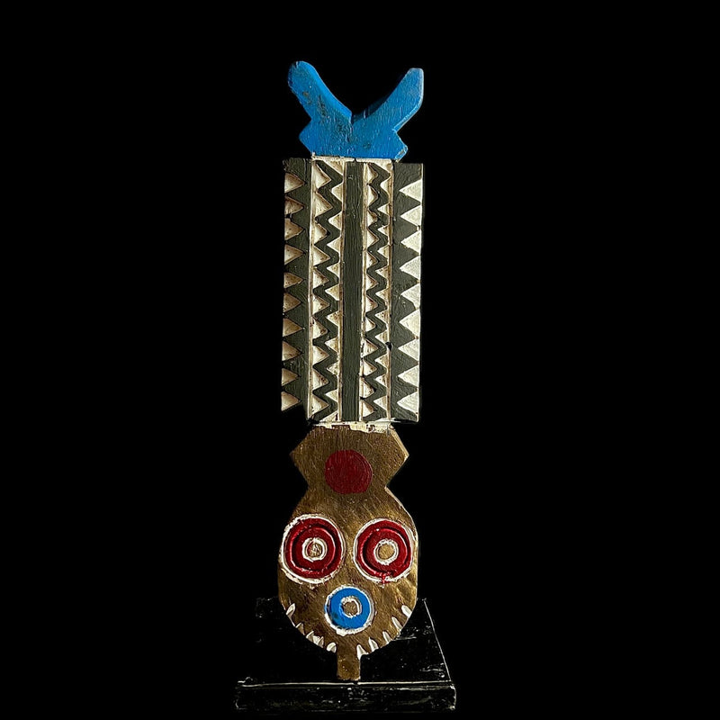 African Mask carved wooden mask Bobo Bwa Plank Mask -G1307