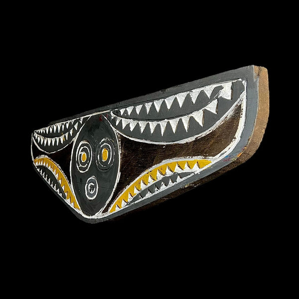 African Mask carved Hand Carved OLD African Wall Decor Plank Mask -G1308