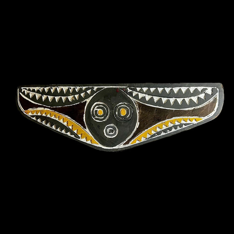 African Mask carved Hand Carved OLD African Wall Decor Plank Mask -G1308