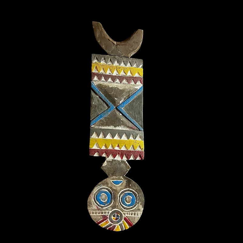 African Hand Carved Vintage Wall Hanging Bobo Plank Hand Carved-G1076