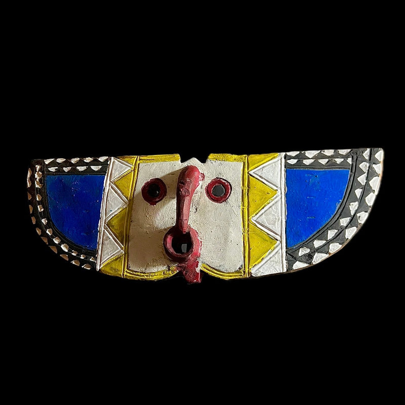 African Masks Bobo Bwa Hawk Mask Burkina Faso Wall Hanging -G1083