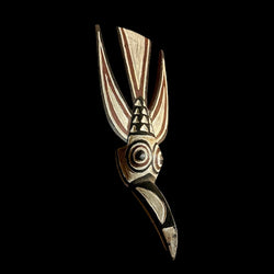 African Mask Face Mask Old Bobo Bird Dance Mask Helmet Burkina Faso-G1336