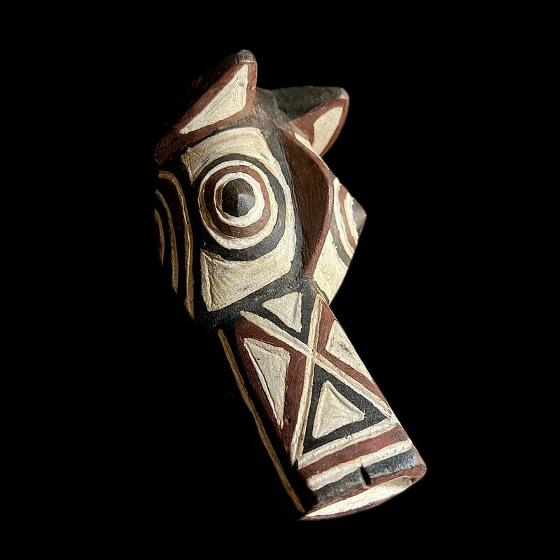 African Tribal Face Mask Wood Hand Bobo Fing Antelope Mask hand carved-G1339