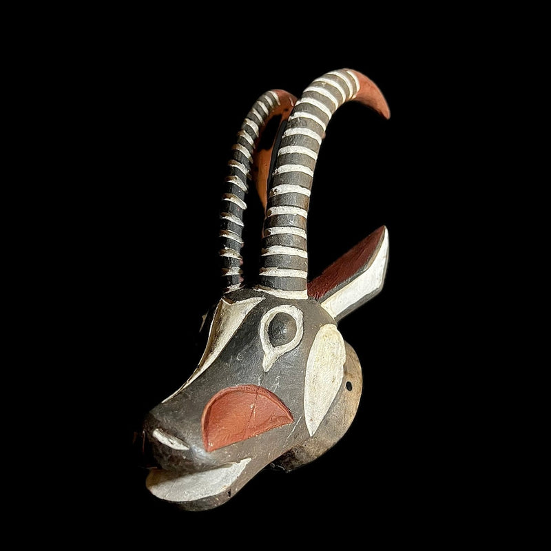 African Mask African wood carving mask African tribal mask Bobo Fing Antelope Mask-G1350