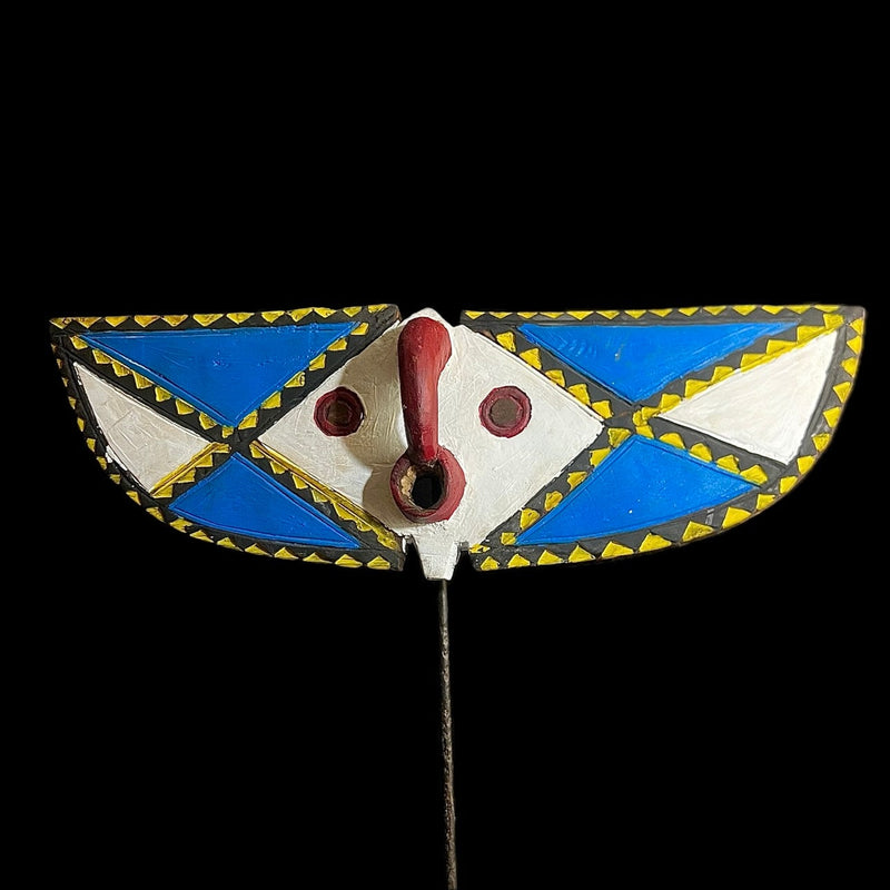 African Masks Bobo Bwa Hawk Mask Burkina Faso -G1102