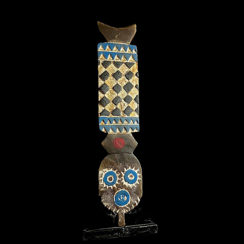 African Mask Mossi African Plank Mask The Bobo African mask antiques tribal art Face Wood-G1354