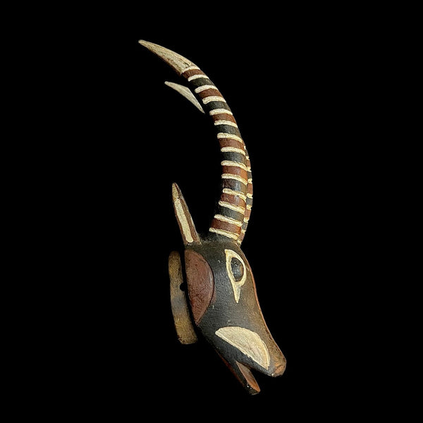 African Mask Mossi African wood carving mask African tribal mask Bobo Fing Antelope Mask-G1355