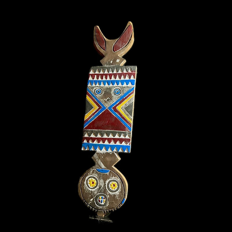 African Masks Bobo Bwa Hawk Mask Burkina Faso Wall Hanging -G1107