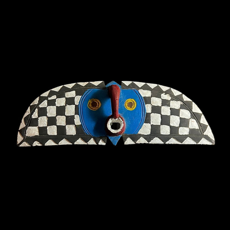 African Mask Wall Decor Plank Mask Owl mask Butterfly Home Décor MASK-G1122