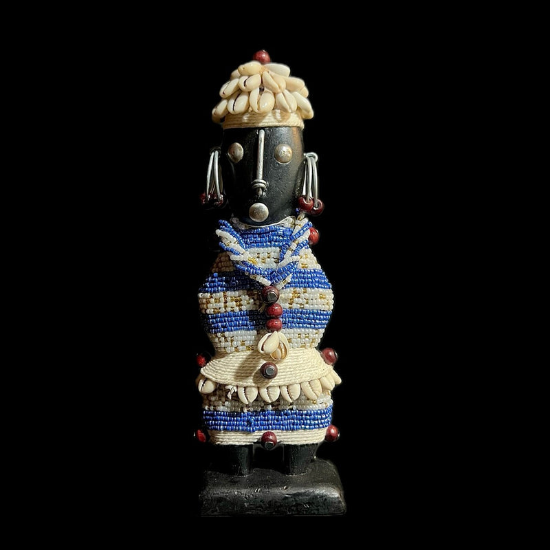African Namji african fertility doll hand carved wood Home Décor statue-G1139