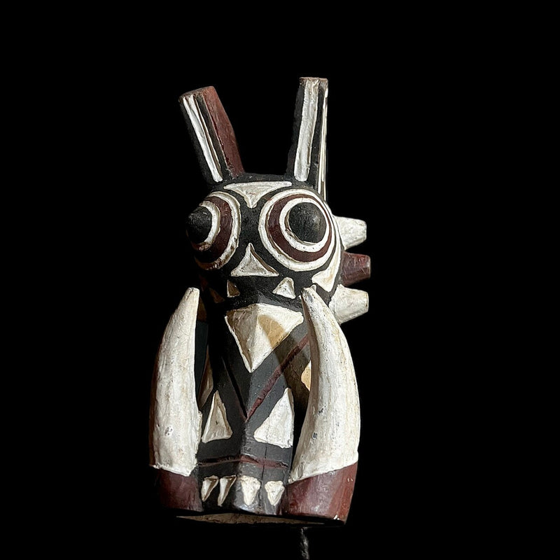 African Mask Tribal Art BOBO Gurunsi Boar Mask Wood Hand Carved Home Décor mask-G1406