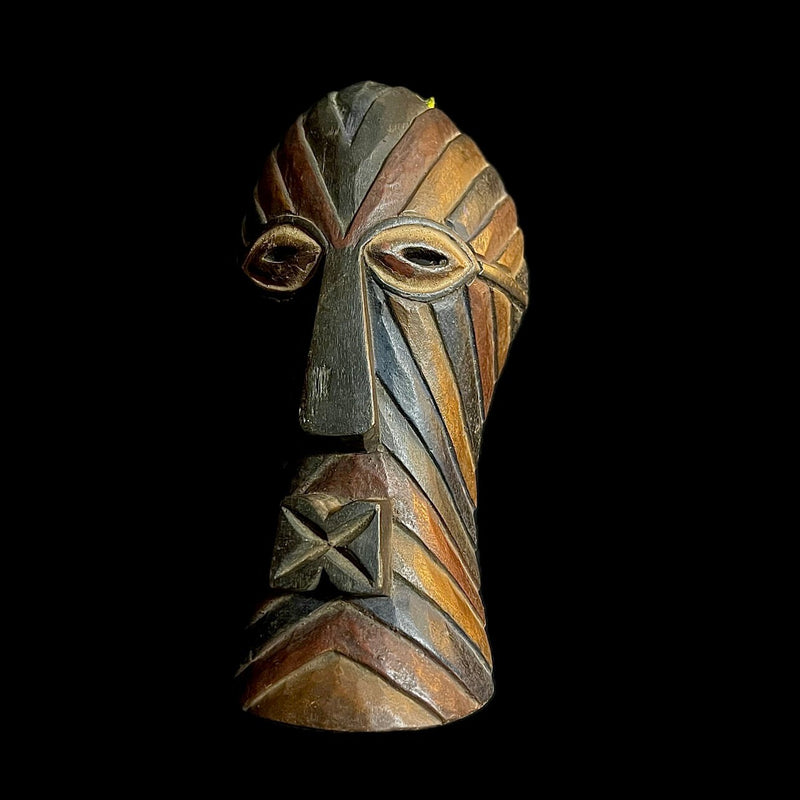 African Mask Wood Hand Wall Hanging Songye Kifwebe mask-G1181