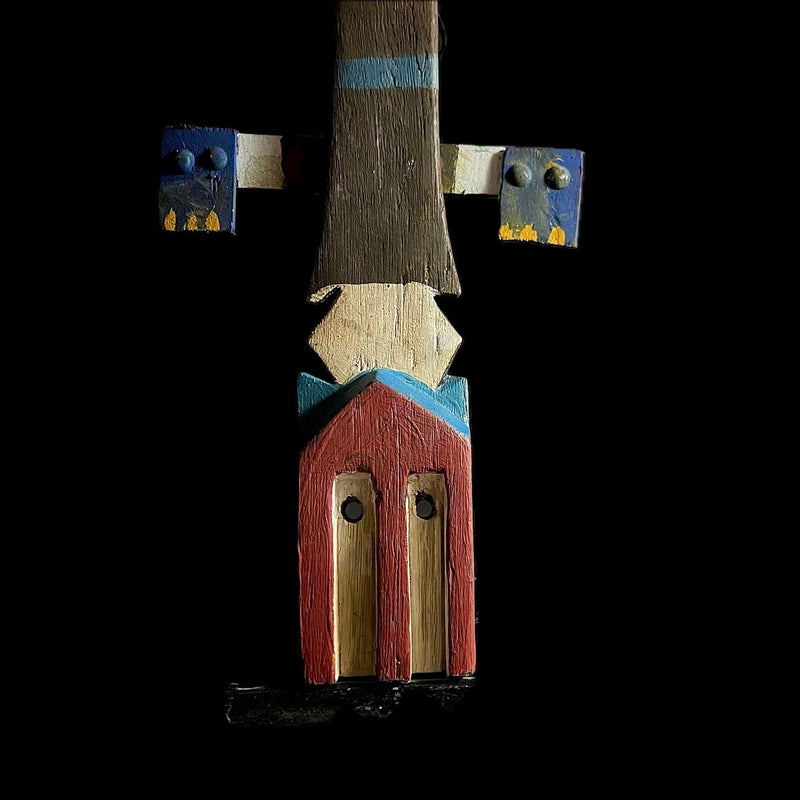 African Mask Kanaga Dogon BOBO Mali Mask Carved from wood and pigmented-G1446