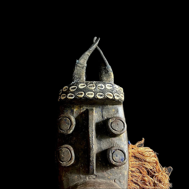 African grebo Mask -Wooden Tribal Mask Handmade folk art Antiques -G1196