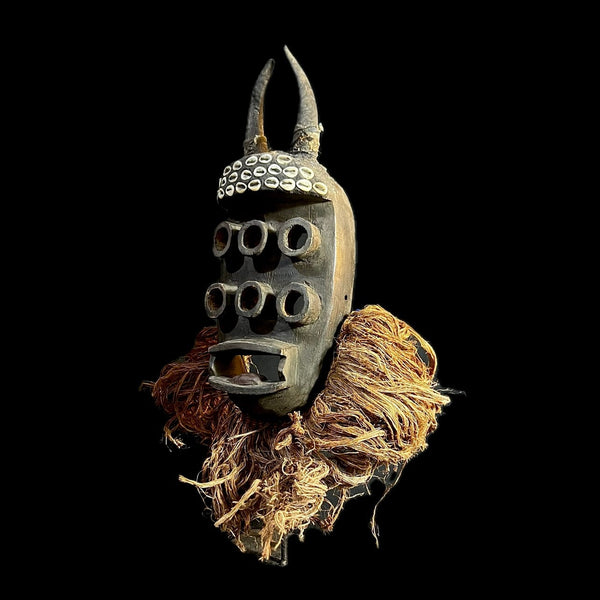 African Mask Grebo Tribe Liberia Tribe Handmade folk art Antiques -G1197