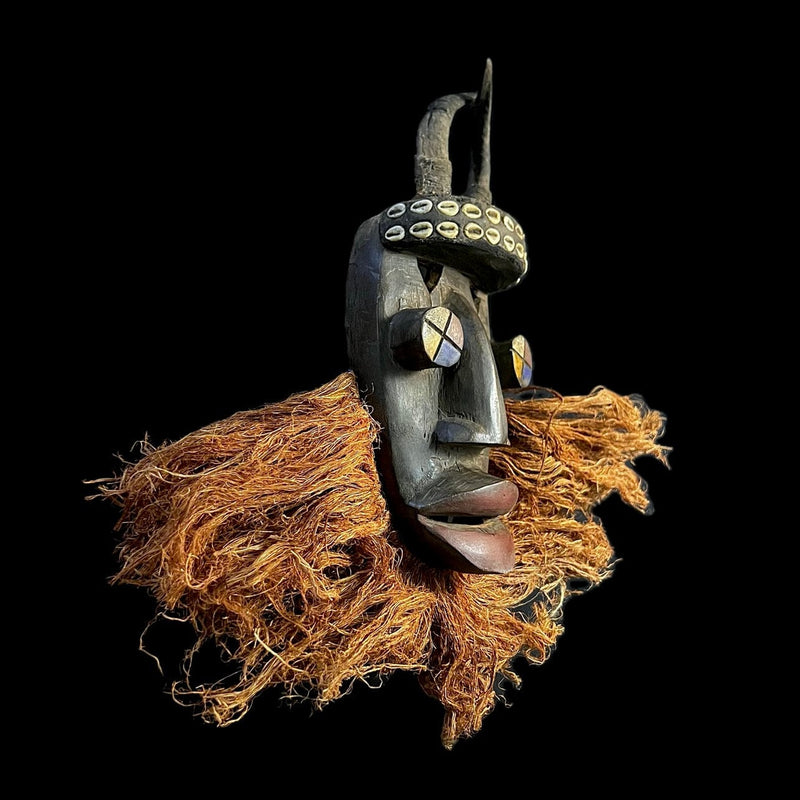 African Mask Grebo Mask Wall Décor Tribe Art Wall Hanging Primitive-G1204