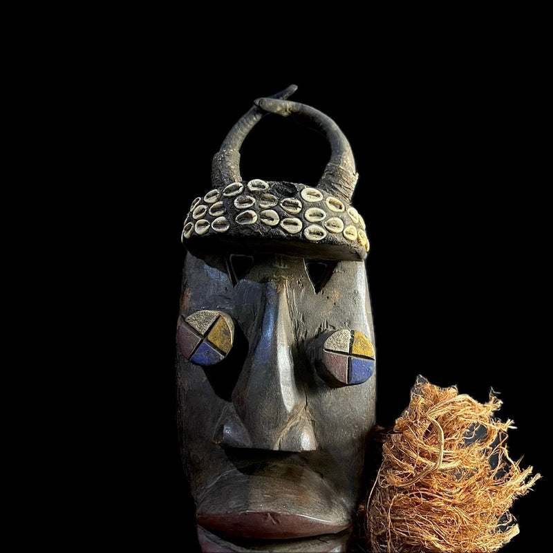 African mask antiques tribal wood mask Face Mask Tribal Dan Mask-G1208