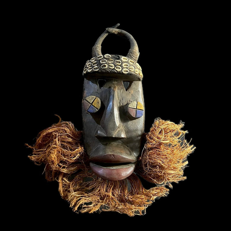 African mask antiques tribal wood mask Face Mask Tribal Dan Mask-G1208