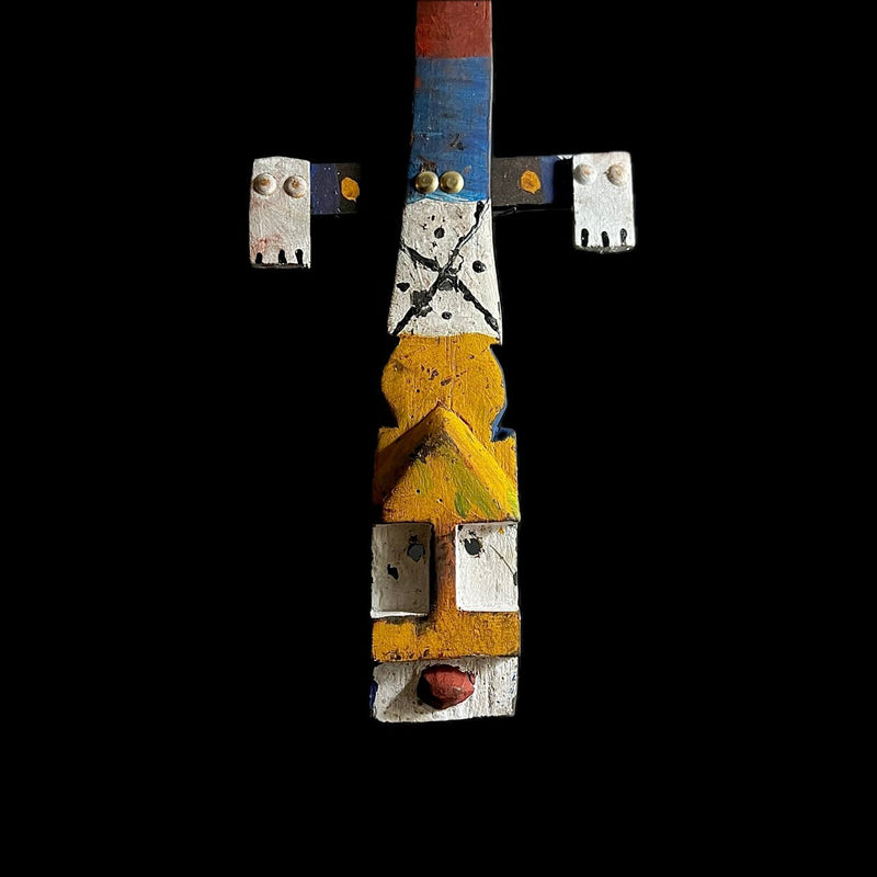 African Mask Kanaga African Mask from the Dogon tribe Wall Hanging bobo Home Décor mask-G1473