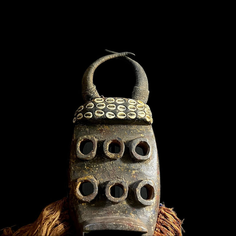 African mask Wood Hanging Grebo Mask Liberia wall mask Traditional -G1227