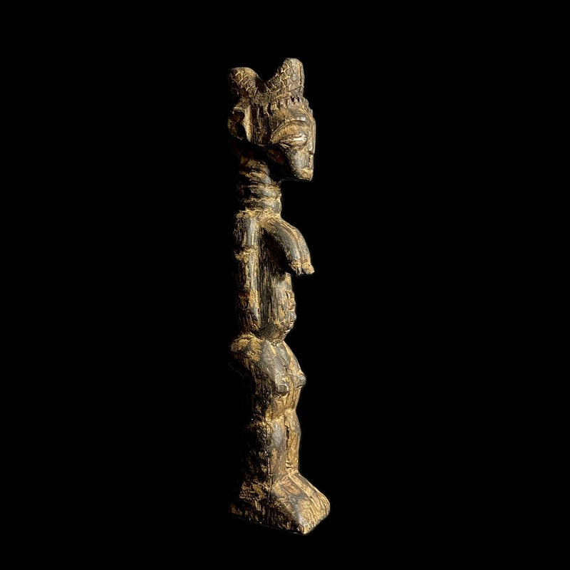 African Figure Wood Yourba Peoples Nigeria Sceptre Yoruba Nigeria Home Décor -G1512