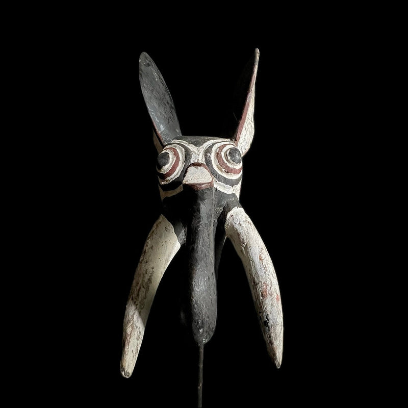 African Mask Tribal Bobo Style Elephant Mask Burkina Faso wall mask-G1536