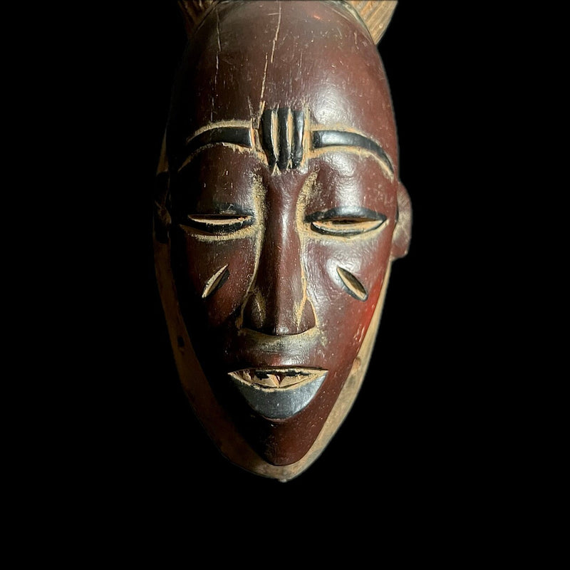 African masks antiques tribal wood mask Face Mask African Art Guro Baule Home Décor mask-G1551