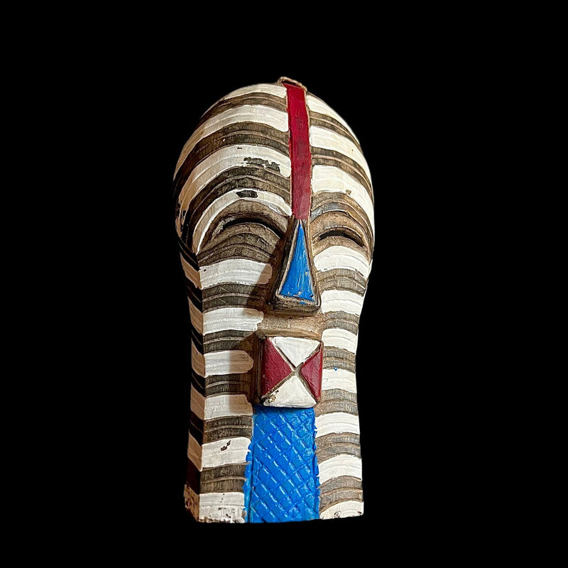 African Mask Face Songye Antiques Wall Hanging Primitive Art-G1263